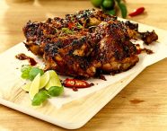 pad thai BBQ butterfly chicken recipe by Asian Inspirations